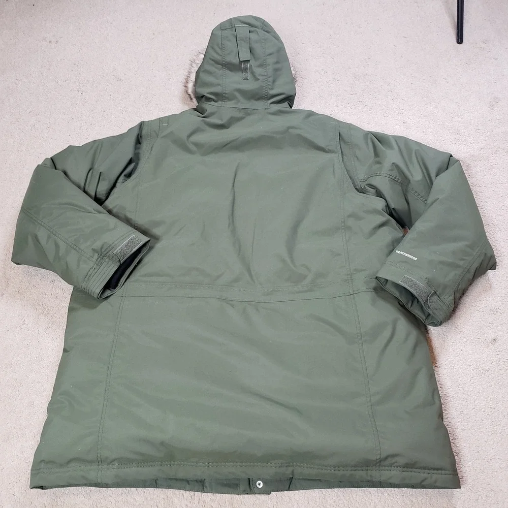 Eddie Bauer Mens Superior Down Parka‎ Dark Loden (Green) 3XLT Weatheredge